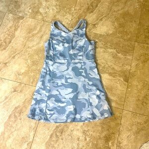 Girls grey athletic dress
